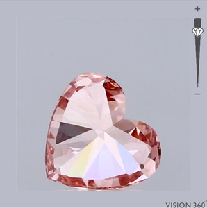 เครื่องประดับซิสมา เพชรแล็บทรงหัวใจสีชมพูสดใส CVD ขนาด 0.5 20 กะรัต |   เพชรเม็ดเดี่ยวที่ได้รับการรับรองจาก IGI |   การติดตั้งเพชรแบบหลวม - Product Image 3