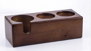 Support à verres en bois de qualité supérieure, élégant et raffiné, idéal pour la présentation sur comptoir, table ou en cuisine - Product Image 5