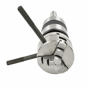 หัวจับเครื่องกลึงขนาดเล็กแบบหมุนได้ Mt2 Revolving Center 2mt Shank 3jaw 2" 50 มม. แบบ Self Centering ผลิตที่เดลี - Product Image 5