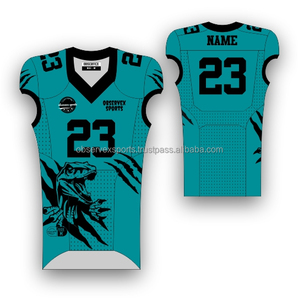 Camisetas de Fútbol Americano, Jersey de Fútbol de Alta Calidad, Cosido, de Malla de Poliéster, Camiseta Deportiva de Fútbol, Jersey de Práctica - Product Image 1