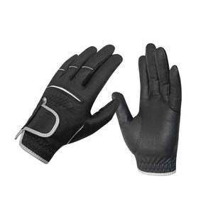 Guante de golf para mano izquierda, guante de golf de tela de microfibra para hombre, transpirable, duradero, agarre estable, súper suave, ligero, guantes de golf geniales - Product Image 1