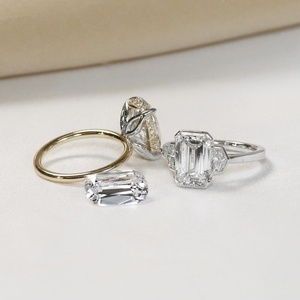 Anillo de diamantes cultivados en laboratorio con corte ovalado de 4.21 quilates certificado por IGI, anillos de compromiso de diamantes para mujer, mayorista de joyería, fábrica de joyería fina - Product Image 4
