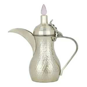 Embossed Brass Double Wall Whistling <b>Teapot</b> Decorative Traditional Metal Tea Kettle Floral Pattern Eco-Friendly Durable Serving - Product Image 2
