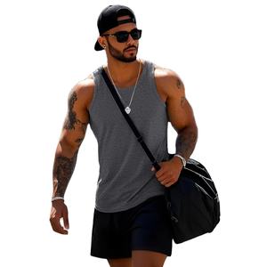 เสื้อกล้ามผู้ชายที่จำเป็นต้องมี ระบายอากาศได้ดี เนื้อผ้านุ่ม บางเบา สวมใส่สบาย คล่องตัว เนื้อผ้าเรียบเนียน สวมใส่สบายทุกวัน ทรงทันสมัย แข็งแรงทนทาน - Product Image 1