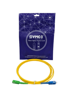 Cable de Fibra Óptica de Grado de Red SC/UPC-SC/APC-SM-SX-3.0-3M-1, Cable Óptico Dúplex con Revestimiento Amarillo, Monomodo - Product Image 6