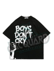 เสื้อยืดโอเวอร์ไซส์ผ้าฝ้ายหนานุ่มสไตล์วินเทจสำหรับผู้ชาย ผ้าฝ้าย 100% เสื้อยืดแขนสั้นสำหรับผู้ชาย - Product Image 4