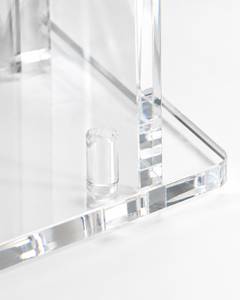 Organizador de Maquillaje Acrílico Transparente Moderno y Ecológico, Elegante Exhibidor y Almacenador para Cosméticos - Product Image 4