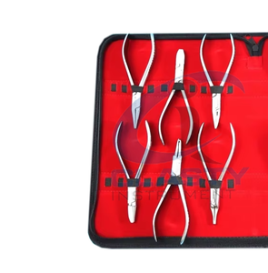 CLASTY INSTRUMENTS Ensemble de forceps d'extraction dentaire vétérinaire de précision en acier inoxydable Instruments chirurgicaux manuels Classe I CE - Product Image 3