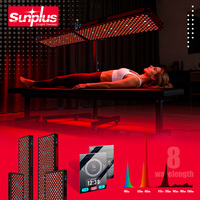 Panneau de luminothérapie LED économique pour spa, lampe d'éclairage domestique, lumière infrarouge pour usage commercial, fabricant