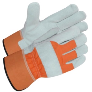 Gants de travail robustes à double paume pour travaux de construction sur le terrain et de montage, gants industriels en cuir pour monteurs - Product Image 6