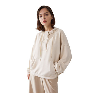Sudadera con Cremallera y Logotipo Bordado Personalizado para Mujer - Camisetas y Suéteres para Chicas - Varios Colores - Talla XL - Product Image 2