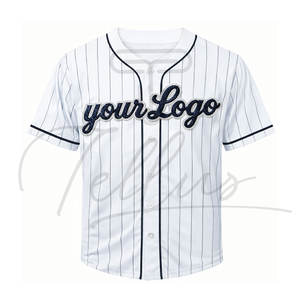 Uniforme de Béisbol Ligero con Logotipo Personalizado para Adultos, Talla Grande y Transpirable con Mangas Cortas y Diseño Impreso - Product Image 6