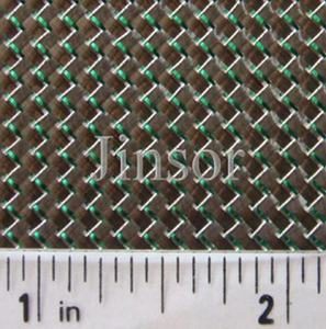 Tissu en fibre de carbone à paillettes vertes - Product Image 6