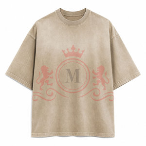 เสื้อยืดแฟชั่นทรงหลวมไหล่ตก ผ้าฝ้ายน้ำหนักเบา สวมใส่สบายและมีสไตล์ในทุกวัน - Product Image 2