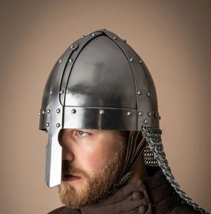 Casco Medieval Auténtico, Armadura Histórica para la Cabeza Diseñada para Disfraces de Caballero, Producciones Teatrales y Eventos Festivos - Product Image 5