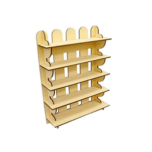 Estante de Pared Estilo Art Deco de Madera y Metal con Recubrimiento de Polvo Negro, Acabado en Madera Marrón Pulida y Toallero para Almacenamiento - Product Image 4