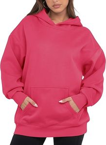 Sweat à capuche oversize pour femme, vierge, personnalisable par impression et broderie, en molleton de coton épais, fournisseur - Product Image 5