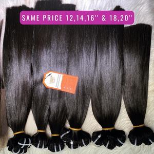 Tendance Faisceau de Cheveux Humains Vietnamiens Soyeux Naturel Noir Couleur Os Miroir Droit Trame Extensions de Cheveux - Product Image 5