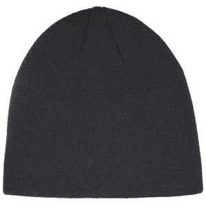 Gorro de Punto Acanalado Negro, Unisex, Color Sólido, Gorro de Invierno - Product Image 3
