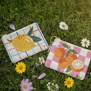 Funda para Pasaporte Bordada con Cuentas, Bolso de Mano de Diseño Vintage para Fiestas, Bolsa de Lujo, Tamaño Personalizado - Product Image 6