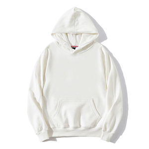 <b>Men's</b> Mustard Hooded Sweatshirt Regular Fit Cotton French Terry Casual <b>Pullover</b> with Front Pocket Autumn Wear - Product Image 2