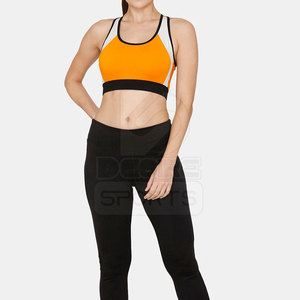 Soutien-gorge de sport léger et respirant pour femme avec logo frontal et design en maille, idéal pour le quotidien et la mode - Product Image 2