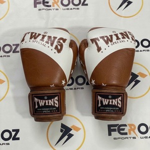 Guantes de Boxeo Gemelos de Diseño Personalizado, Cuero Genuino, Guantes de Boxeo Profesionales, Nueva Llegada, Guantes de Entrenamiento de Muay Thai y Kickboxing - Product Image 3