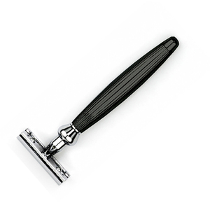 Shave <b>Edge</b> SE-1222s 3 PRO Best Quality Stainless Steel Men's Single Blade Razor with Wooden Handle for Face & Body - Product Image 1