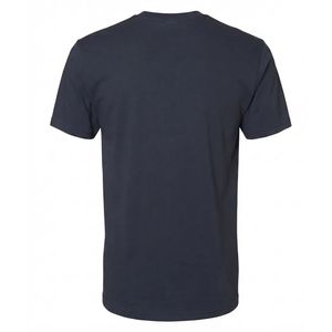 T-shirt pour homme bleu marine, col rond, manches courtes, coton doux, décontracté, basique, léger, respirant, à porter tous les jours en été - Product Image 2