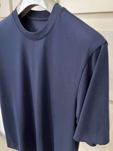 เสื้อยืดคอกลมแขนสั้น GO FIT IT สำหรับผู้ชาย คุณภาพสูง เหมาะสำหรับฤดูร้อน ทรงปกติ น้ำหนัก 200 กรัม ผลิตจากผ้าโพลีเอสเตอร์/คอตตอนที่เป็นมิตรต่อสิ่งแวดล้อม - Product Image 4