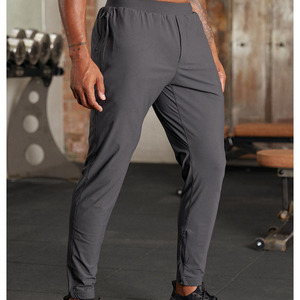 High Quality Cotton <b>Polyester</b> Mid Embroidery Anti-Pilling Sports <b>Jogger</b> Pants Casual Straight Training Trackpants Loose - Product Image 2