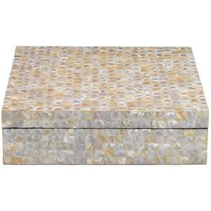 Stylish Design Mother of Pearl Jewellery <b>Box</b> Luxury Resin MOP Decorative Storage <b>Box</b> MOP Inlay <b>Box</b> at very low factory price - Product Image 4