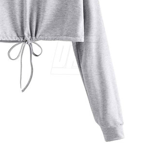 Hoodies courts en tissu doux pour femmes, design tendance et décontracté, coupe confortable, parfaits pour le quotidien et le style urbain. - Product Image 6