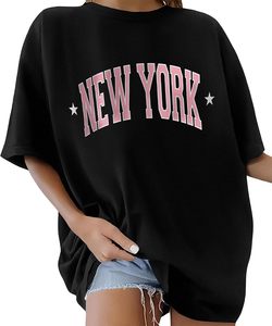 T-shirt vintage oversize pour femme style streetwear, épaules tombantes, en coton – Fabricant - Product Image 1