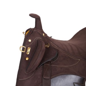 Silla de Montar Australiana Premium Tradicional Western para Doma Clásica, Estilo Inglés, con Árbol de Plástico, Sintética Genuina de Alta Calidad. - Product Image 3