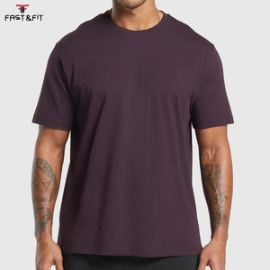 Camiseta de Manga Corta Casual para Hombre, Corte Regular, Color Sólido, 180 Gramos, Tejido de Algodón, con Estampado Digital y Diseño Liso - Product Image 6