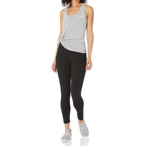 Women's Active <b>Tank</b> <b>Top</b> Custom Logo <b>Racer</b> Back Breathable Quick Dry 100% Cotton Gym Wear Running Exercise Solid Pattern Summer - Product Image 3