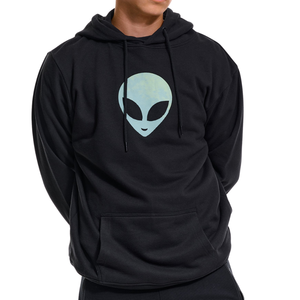 Sudadera con Capucha y Estampado en el Pecho para Hombre, Sudadera de Forro Polar Suave, Manga Larga, Informal, con Capucha y Estampado Gráfico, Corte Holgado, Colores Personalizados, Venta al por Mayor - Product Image 3