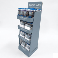 Présentoirs en carton ondulé pour palettes, présentoirs pour chemises, présentoirs pour jupes, présentoirs en carton personnalisés pour palettes