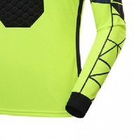 Nouveau modèle de maillots de gardien de but de football respirants, à séchage rapide, de haute qualité, ensembles de shorts, ensembles d'uniformes de football à manches longues