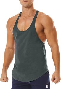 Camiseta Deportiva Moderna para Hombre, Personalizable con Logotipo, Sin Mangas, para Entrenamiento, Fitness y Deportes - Product Image 3