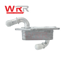 Refroidisseur d'huile moteur 2741880101 2741880201 pour Mercedes-Benz W205 W213 X253 C300 E300 GLC300 M274 – Échangeur de chaleur en aluminium pour lubrification - Product Image 1