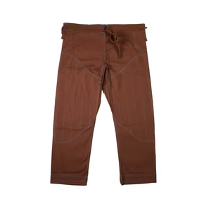 Pantalon de Kimono d'Arts Martiaux pour Femmes (Jiu Jitsu, Judo, BJJ) 100% Coton 340g Durable Respirant avec Logo Personnalisé par Transfert Thermique - Product Image 4