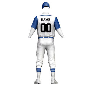 Uniforme de Béisbol Scorchers de Manga Larga con Estampado Sublimado, Absorbente de Humedad, Ajustado, para Hombre, para Toda Temporada - Product Image 6