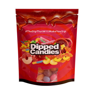 Bolsa Personalizada con Cierre Ziplock, Reutilizable, de Plástico Mylar, con Ventana, Apta para Alimentos, Chicle, Comida para Mascotas, Dulces, Gelatina - Product Image 5