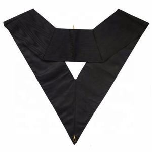 Regalia masónica de 9 ° grado bordada a mano, cuello AASR, tipo de insignia cosida con características magnéticas - Product Image 2