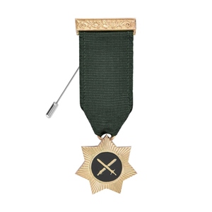 Croix Rouge de Constantine, <span class=keywords><strong>Grand</strong></span> Conseil, Bijou, Pendentif Aigle Plaqué Or, Régalia Cérémoniel - Product Image 3
