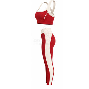 Ensemble de yoga pour femmes - Logo uni sur le devant, tissu écologique et à séchage rapide pour l'entraînement, mouvements confortables et usage quotidien - Product Image 2