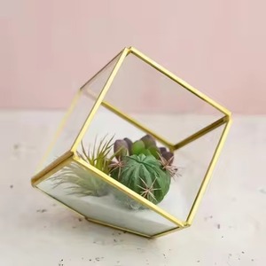 กระถางต้นไม้แก้วทรงเหลี่ยมทันสมัยสำหรับตกแต่งบ้าน - Product Image 4