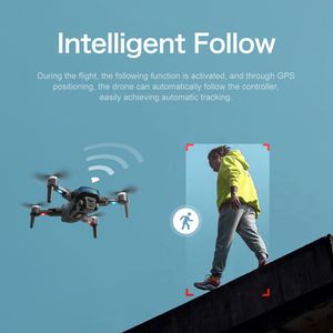 Dron Portátil para Exteriores XT505 con Función Follow Me, Cámara Aérea 4K HD sin Escobillas, Estabilizador de Gimbal, Wifi, GPS VS E88 Pro Quadcopter - Product Image 5